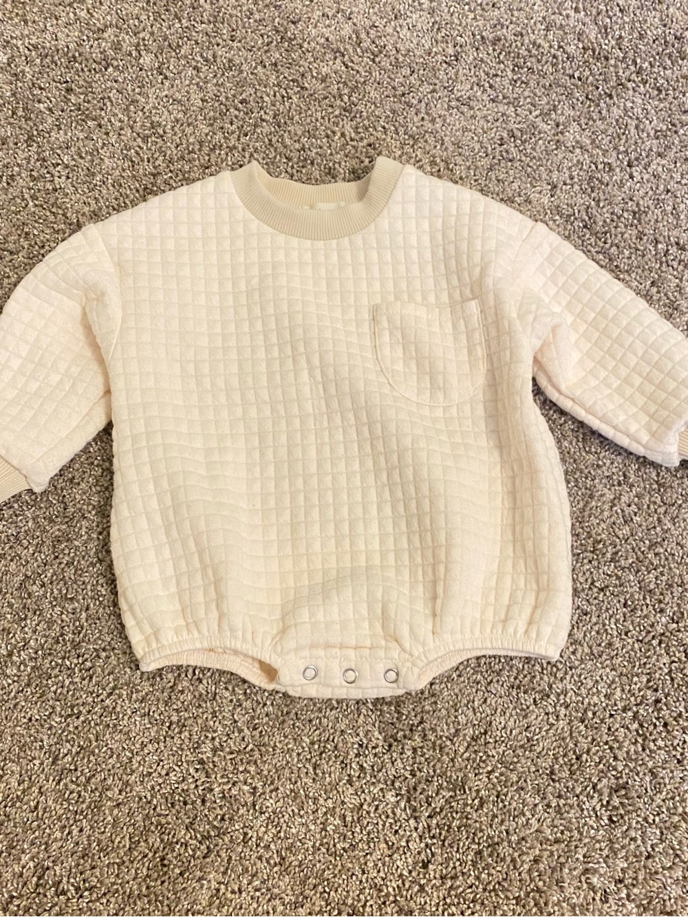 NWOT QUILTED Onesie